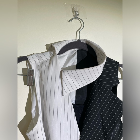 COPY - Two pieces black and white dress - Picture 3 of 5